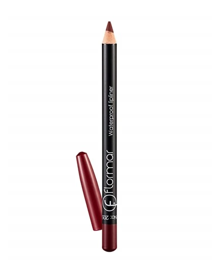 Flormar - Waterproof Lipliner Pencil 205  Elegant Bordeaux - فلورمار