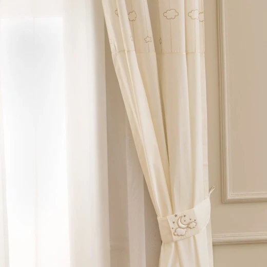 Funna Curtain Luna Elegant 150x250 - Gold - فونا بيبي - Image 2