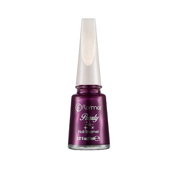 Flormar - Pearly N.enamel Pl060 Neapolitan Purple - فلورمار