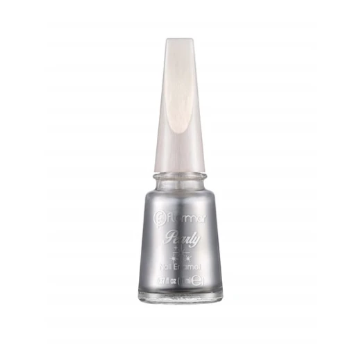 Flormar - Light Silver Pearly Nail Enamel 102 Flormar - Light Silver Pearly Nail Enamel 102