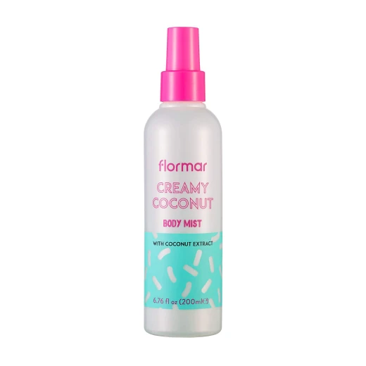 Flormar Body Mist-creamy Coconut-200ml Flormar Body Mist-creamy Coconut-200ml
