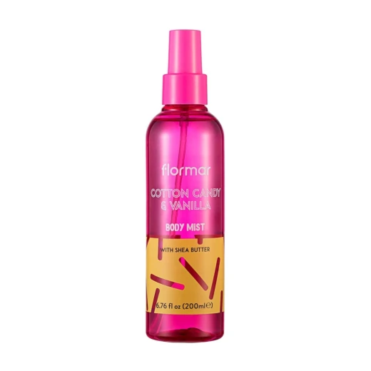 Flormar Body Mist- Cotton Cndy& Vanilla -200ml Flormar Body Mist- Cotton Cndy& Vanilla -200ml