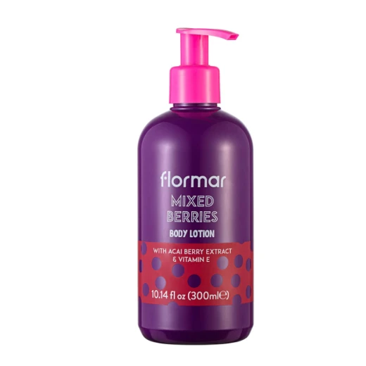 Flormar Body Lotion- Mixed Berries-300ml Flormar Body Lotion- Mixed Berries-300ml