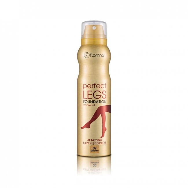 Flormar Perfect Legs Foundation 02 Medium 150ml - فلورمار