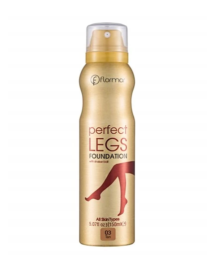 Flormar Perfect Legs Foundation 03 Tan 150ml - فلورمار