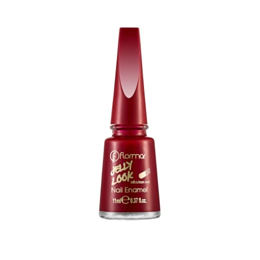 Flormar - Jelly Look Nail Enamel JL05 Fire Red