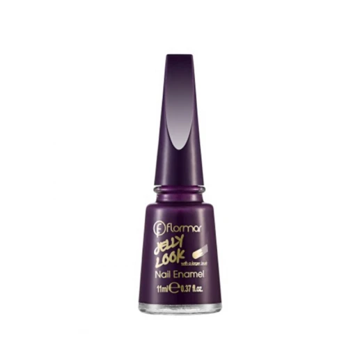 Flormar - Jelly Look Nail Enamel JL08 Plum Flormar - Jelly Look Nail Enamel JL08 Plum