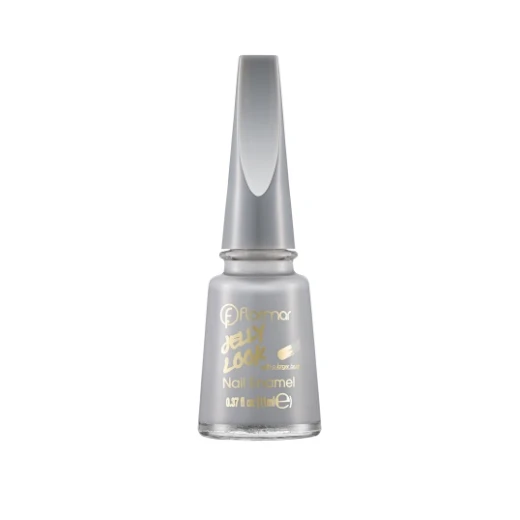 Flormar - Jelly Look Nail Enamel JL24 Light Grey Flormar - Jelly Look Nail Enamel JL24 Light Grey