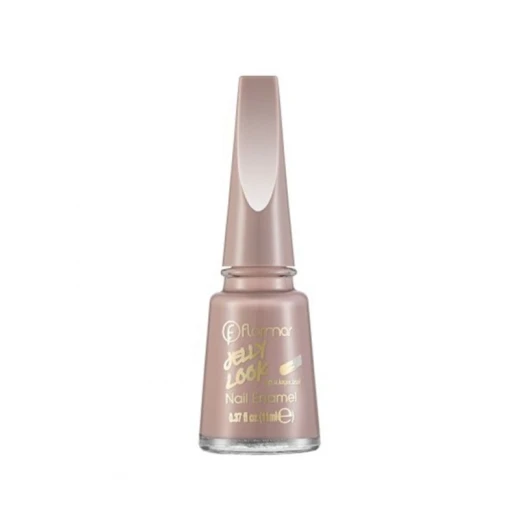 Flormar - Jelly Look Nail Enamel JL42 Milky Almond Flormar - Jelly Look Nail Enamel JL42 Milky Almond