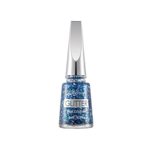 Flormar Glitter Nail Enamel GL07 Sapphire Shine 11ml Flormar Glitter Nail Enamel GL07 Sapphire Shine 11ml