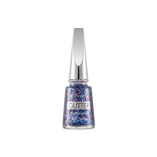 Flormar Glitter Nail Enamel Gl09 Multicolor Shine 11ml Flormar Glitter Nail Enamel Gl09 Multicolor Shine 11ml