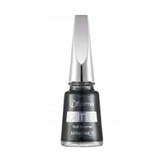 Flormar Glitter Nail Enamel Gl13 Ash Cloud 11ml Flormar Glitter Nail Enamel Gl13 Ash Cloud 11ml