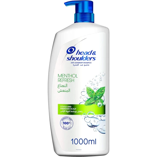 Head & Shoulders Menthol Refresh Anti-Dandruff Shampoo with Menthol 1000 ml Head & Shoulders Menthol Refresh Anti-Dandruff Shampoo with Menthol 1000 ml