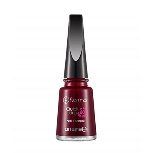 Flormar Quick Dry Nail Enamel QD22 Red Velvet 11ml Flormar Quick Dry Nail Enamel QD22 Red Velvet 11ml
