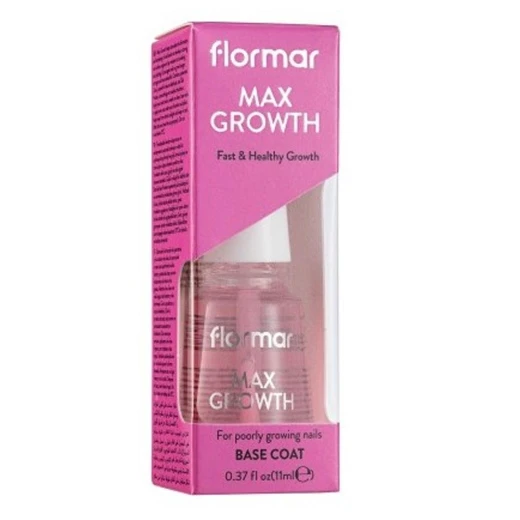 Flormar Max Growth Extending Effective Nail Care Gel 11ml Flormar Max Growth Extending Effective Nail Care Gel 11ml