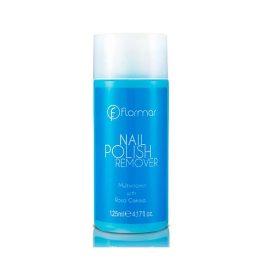 Flormar Nail Polish Remover With Rosa Canina Blue 125ml Flormar Nail Polish Remover With Rosa Canina Blue 125ml