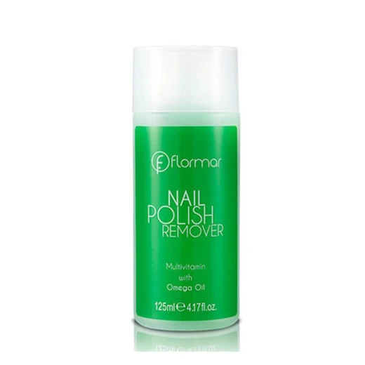 Flormar Nail Polish Remover With Omega Oil Purple 125ml