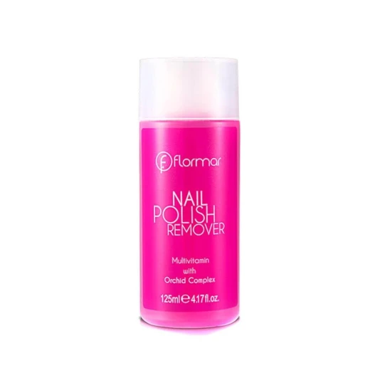 Flormar Nail Polish Remover With Orchid Complex 125ml Flormar Nail Polish Remover With Orchid Complex 125ml