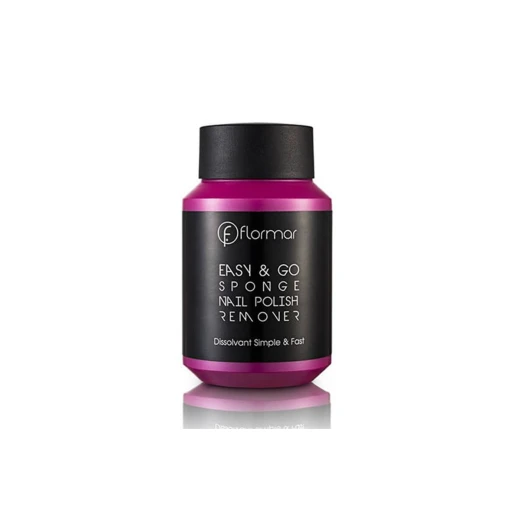 Flormar Easy & Go Sponge Nail Polish Remover 75ml Flormar Easy & Go Sponge Nail Polish Remover 75ml