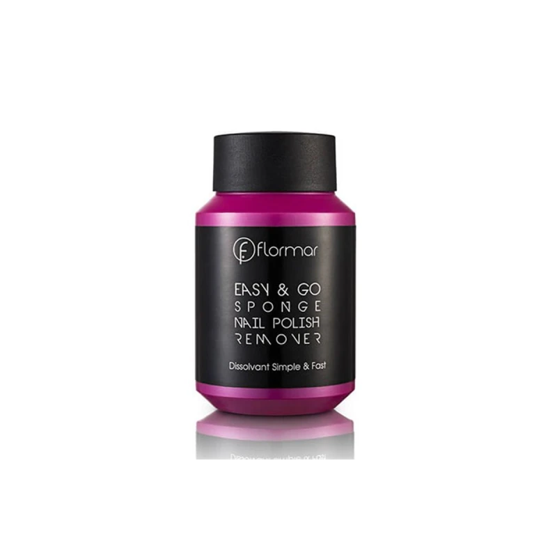 Flormar Easy & Go Sponge Nail Polish Remover 75ml - فلورمار