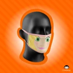 Monkeylicious Children's Face Mask, Repunzel - Monkeylicious