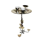 Silver Coated Serving Coffee Table Set