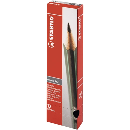STABILO Graphite Pencil- Othello Box of 12 HB - ستابيلو - Image 2