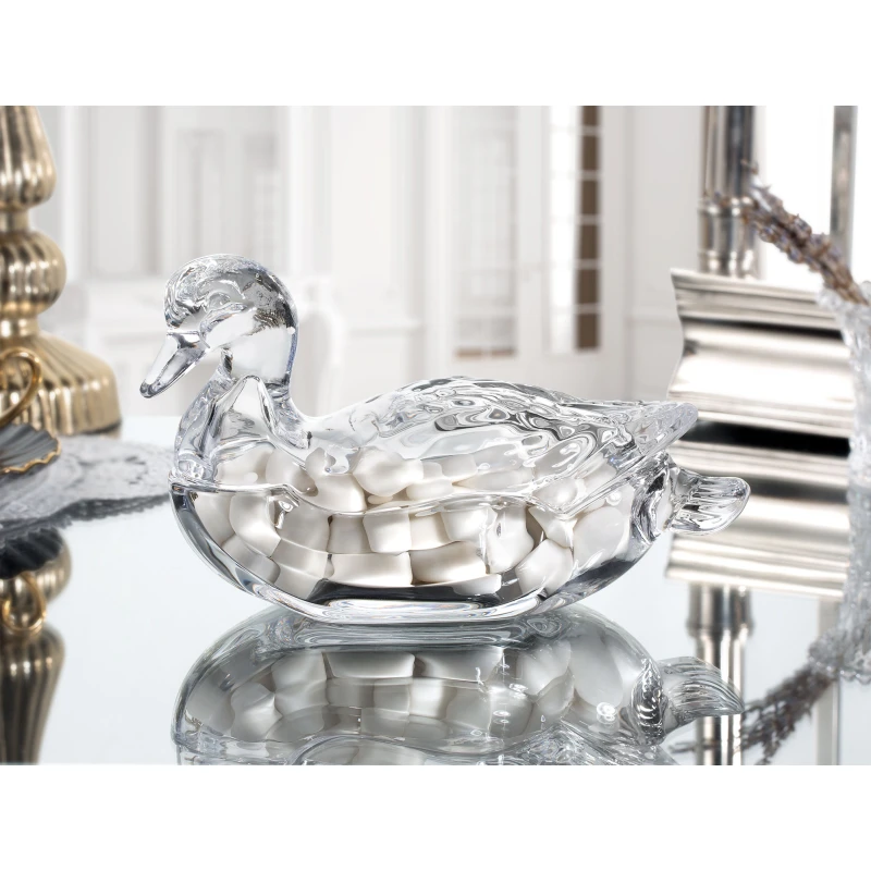Madmae Coco Canard Glass Candy Bowl - مدام كوكو