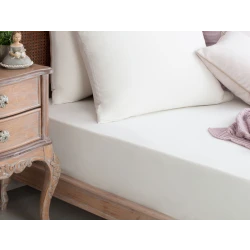 مدام كوكو - شرشف قطني - مفرد لون بيج فاتح