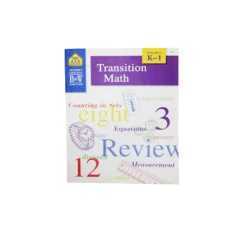 School Zone, Transition Math Grade K - 1
