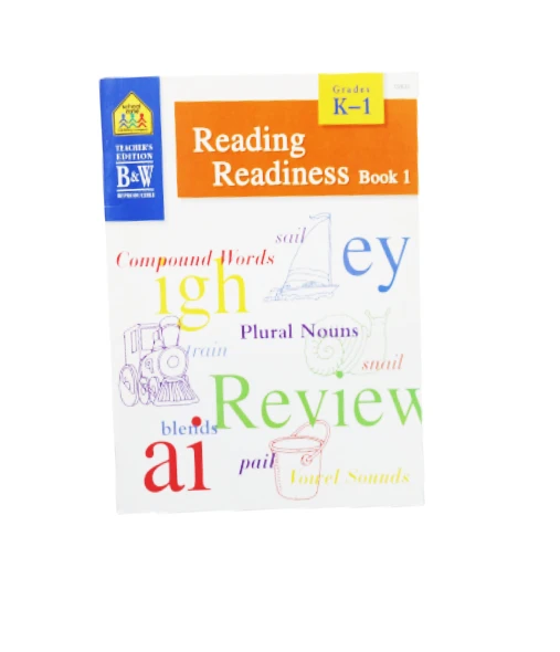 منطقة المدرسة ، كتاب الاستعداد للقراءة 1 الصف K-1 - سكول زون