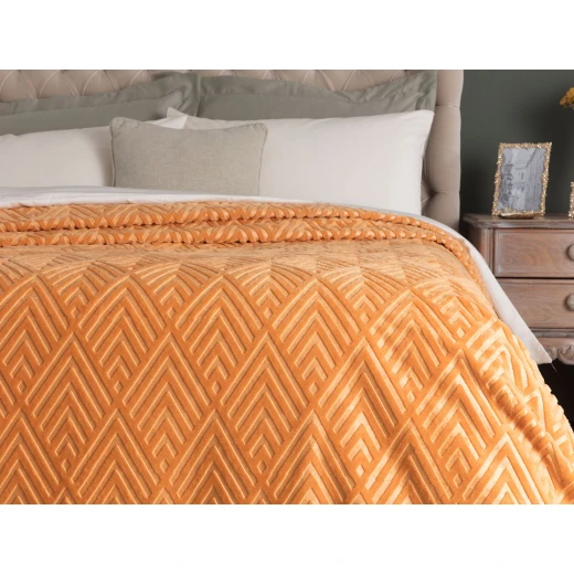 Madame Coco - Well soft Emboss  Blanket - Double - مدام كوكو - Image 2
