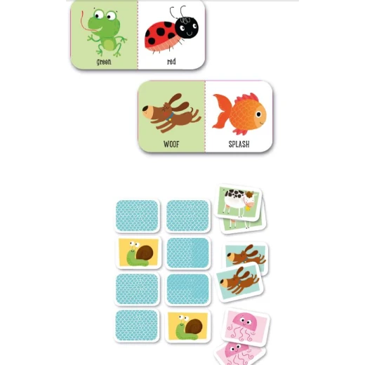 Yoyo Book My First Memory Match Educational Game for Kids Preschool Fun Learning Box Set Cognitive Skill Development - yoyo books - Image 3