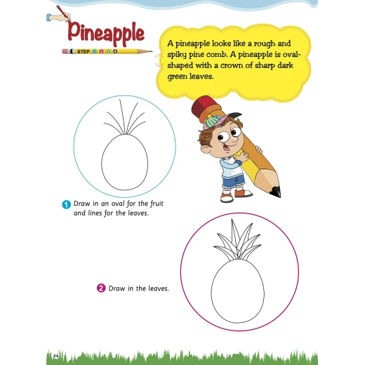 OM Kids- How to Draw Fruits - او ام - Image 2
