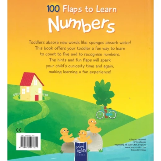 Yoyo Book, 100 Flaps to Learn: الارقام - كتب يويو - Image 2