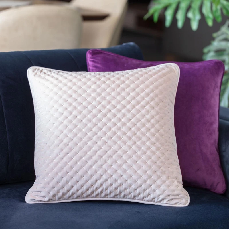 Madame Coco - Charlot Cushion Cover, Powder - مدام كوكو