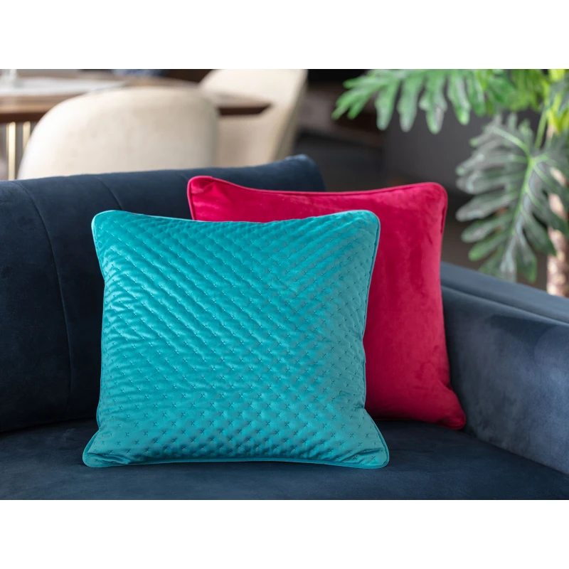 Madame Coco - Charlot Cushion Cover, Turquoise - مدام كوكو
