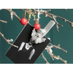 Madame Coco - Angelic Mini Latch Set, Silver - مدام كوكو