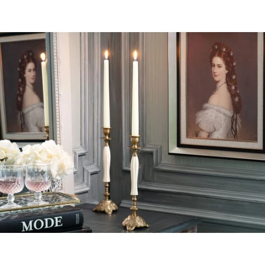 Madame Coco - Blond 1 Candlestick Holder Madame Coco - Blond 1 Candlestick Holder