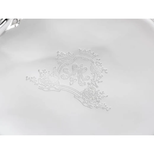 Madame Coco - Silver Plated Round Dish - مدام كوكو - Image 3