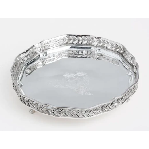 Madame Coco - Silver Plated Round Dish - مدام كوكو - Image 2