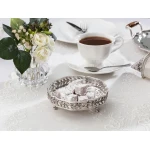 Madame Coco - Silver Plated Round Dish - مدام كوكو