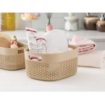 Madame Coco - Curvy Knitting Pattern Big Basket, Soft Beige - مدام كوكو
