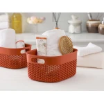 Madame Coco - Curvy Knitting Pattern Big Basket, Terra Cotta - مدام كوكو