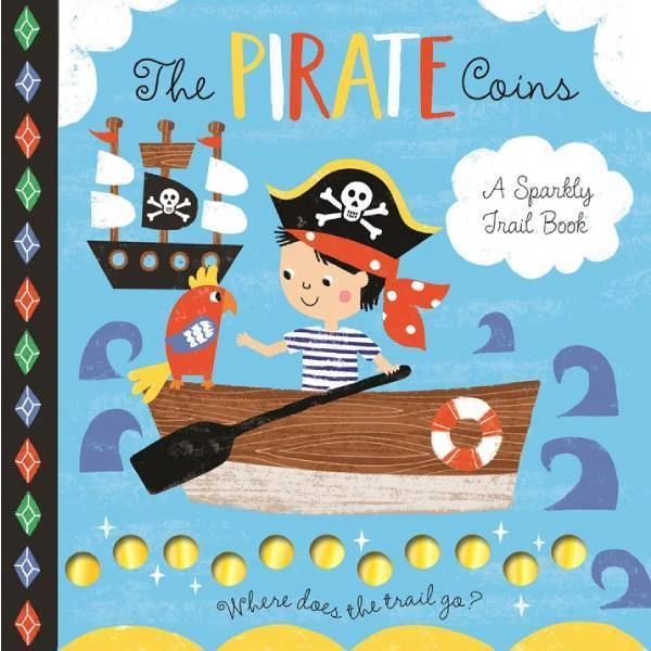 North Parade, Pirate Coins Sparkly Trail Book - نورث باريد للنشر