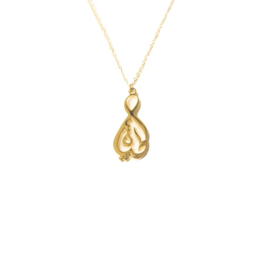 سلسال  مطلي بمادة الريديوم للحفاظ على اللون  بشكل الحياة من مركز الحسين للسرطان