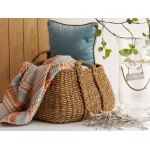 Madame Coco - Coralise Large Wicker Basket - مدام كوكو