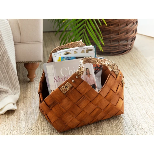 Madame Coco - Shasa Antique Medium Basket Madame Coco - Shasa Antique Medium Basket