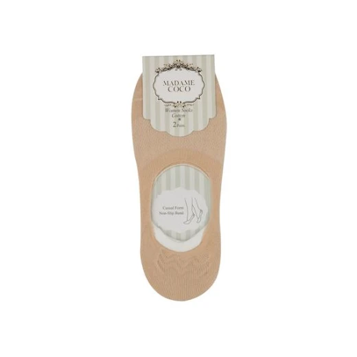 Madame Coco - Women's Socks 2-piece, Skin - مدام كوكو - Image 2