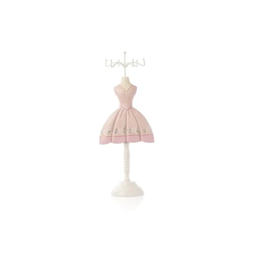 Madame Coco - Wooden Mannequin Jewelery Holder, Pink - مدام كوكو - Image 2